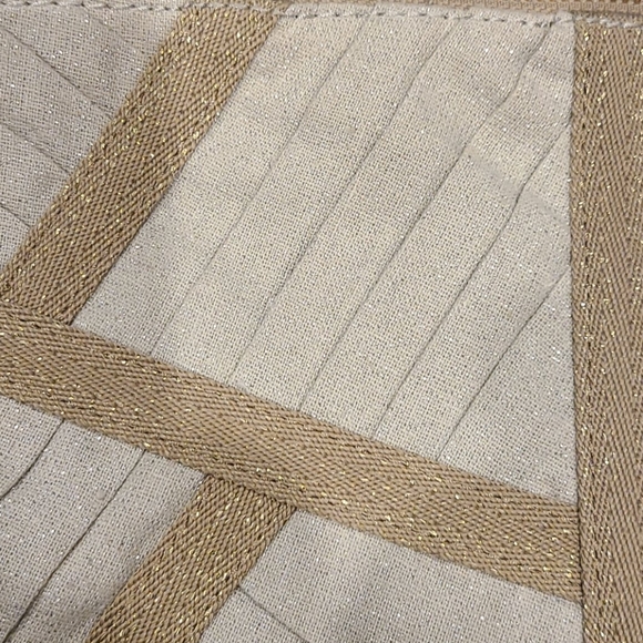 Miss Albright shimmer fabric clutch - Picture 3 of 6